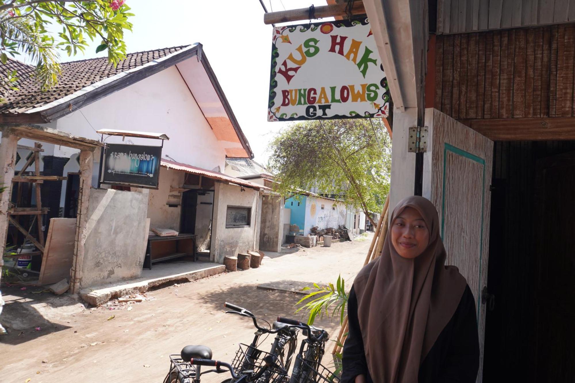 Kushak Bungalow Gili Trawangan Exterior photo