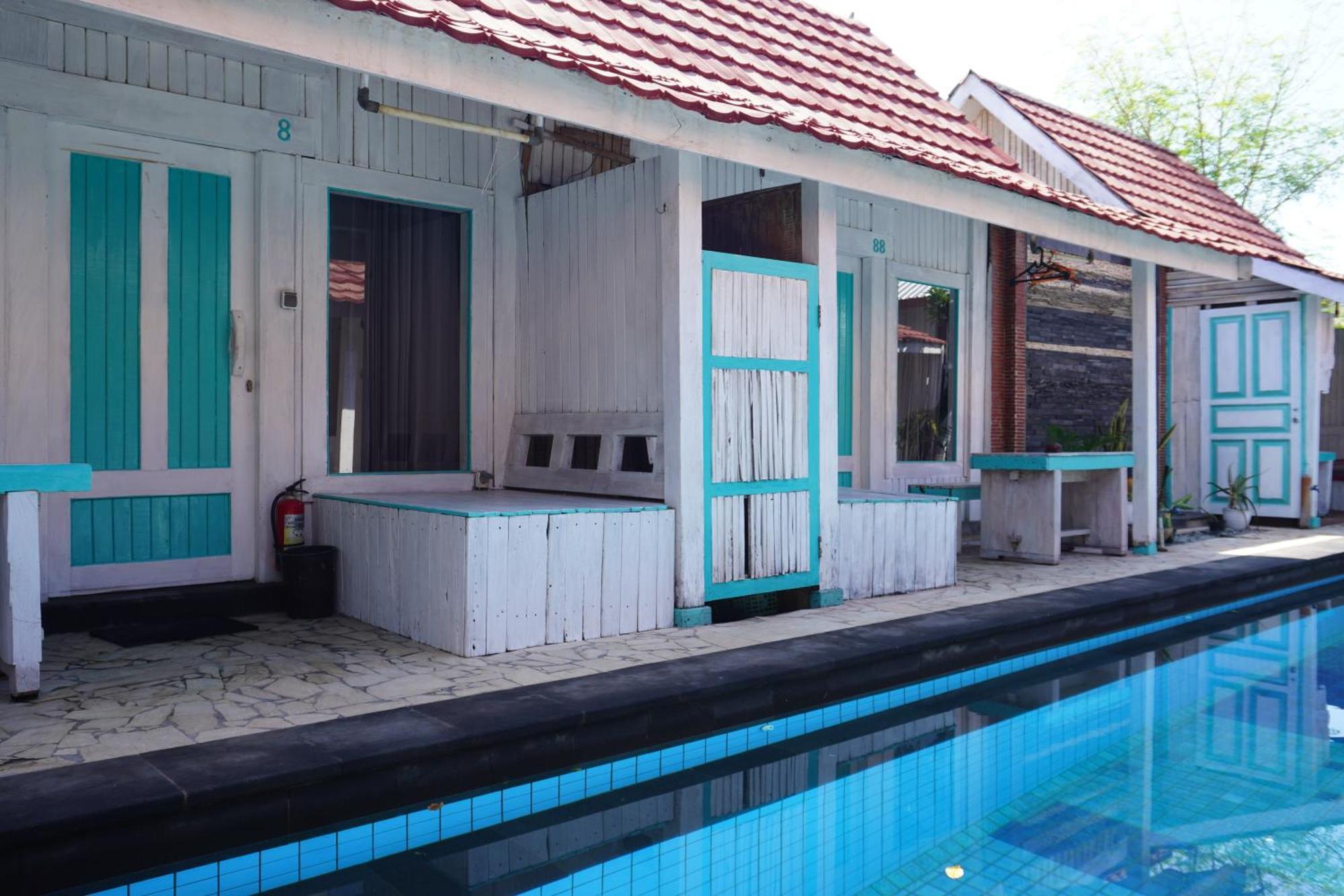 Kushak Bungalow Gili Trawangan Exterior photo